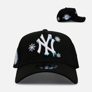 Yankees Winter SnapBack - Black/Blue